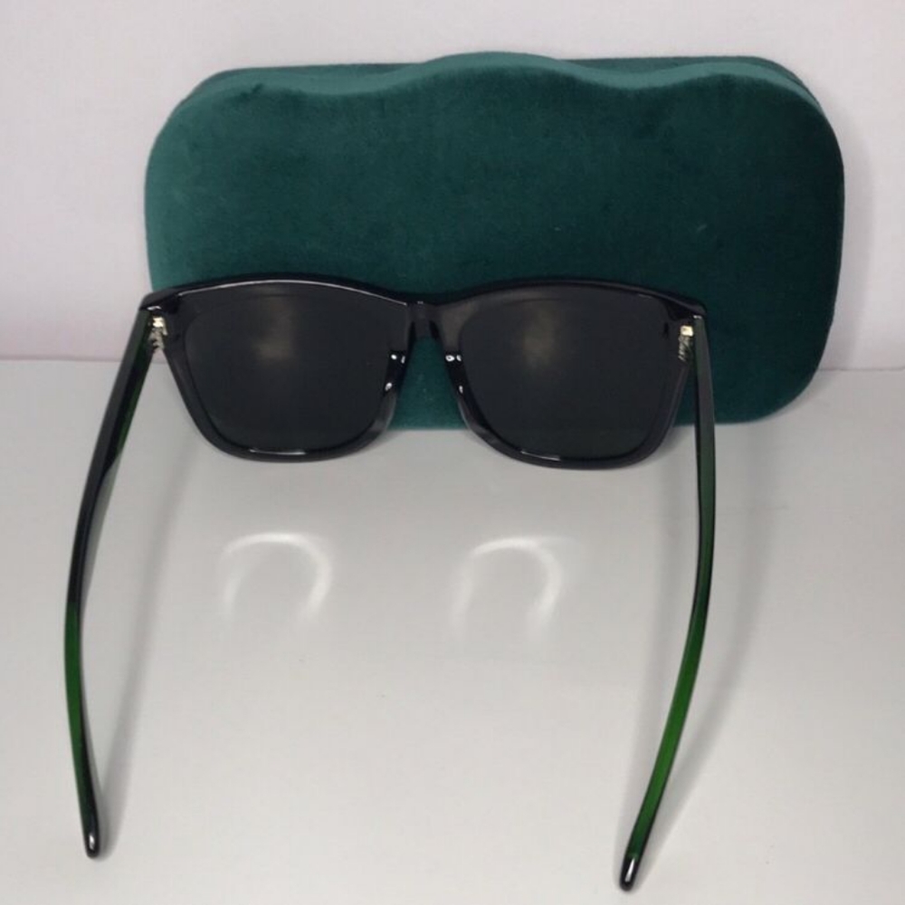 - 💯 - Authentic New Gucci GG0057SK 002 56 GG0057SK Men's Sunglasses - Picture 5 of 12